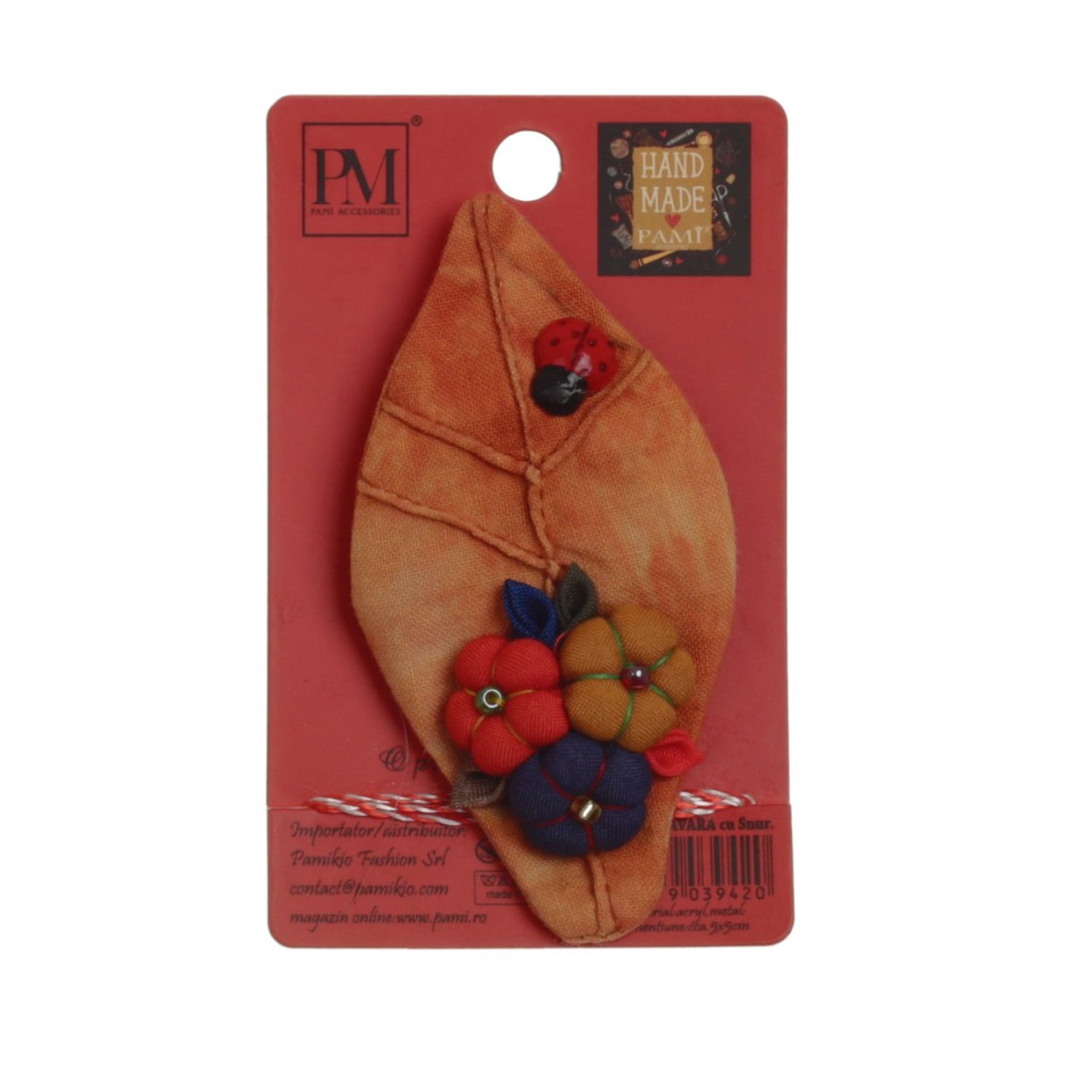 Set 4 martisoare brose handmade, PAMI, MVU-27 fotografia produsului View 3 L