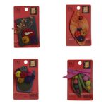 Set 4 martisoare brose handmade, PAMI, MVU-27 fotografia produsului