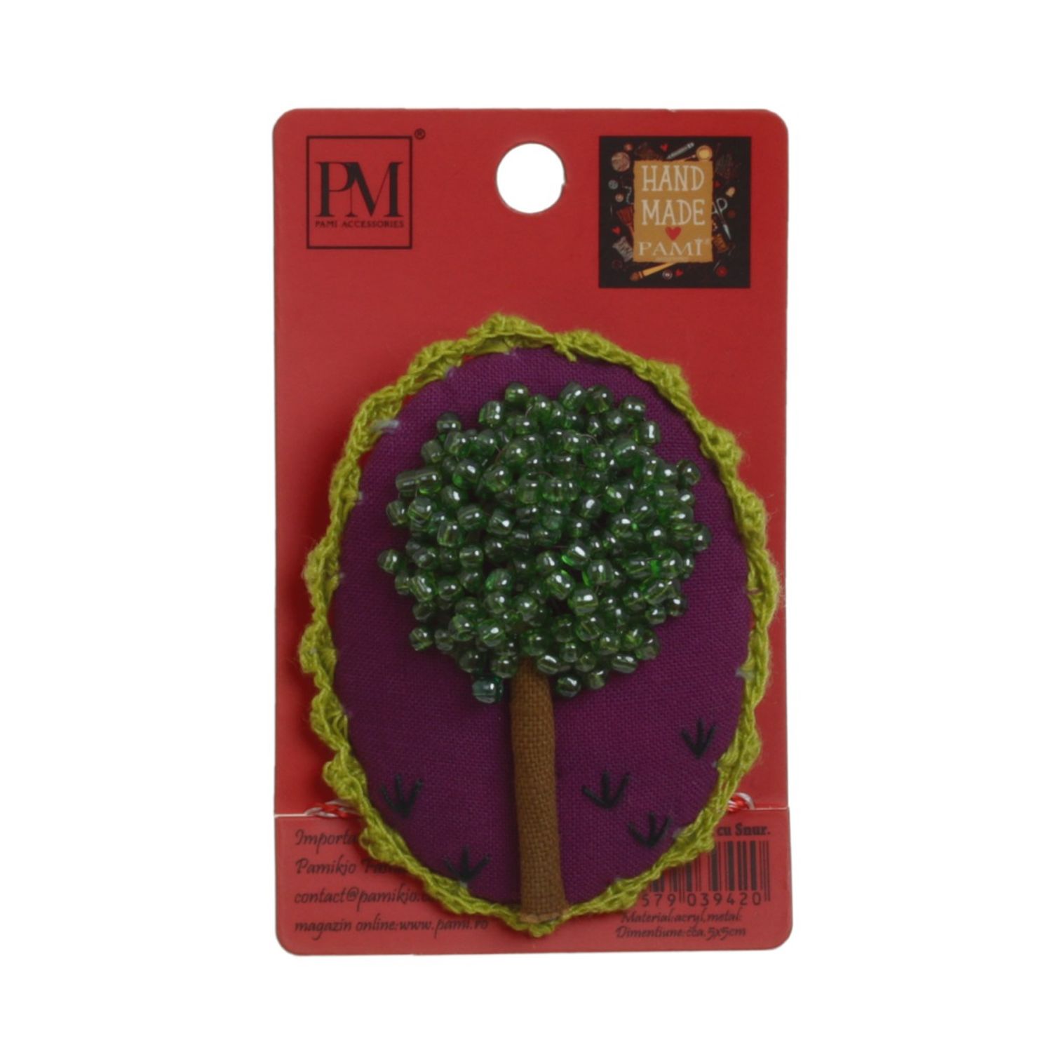 Set 4 martisoare brose handmade, PAMI, MVU-26 fotografia produsului View 2 L