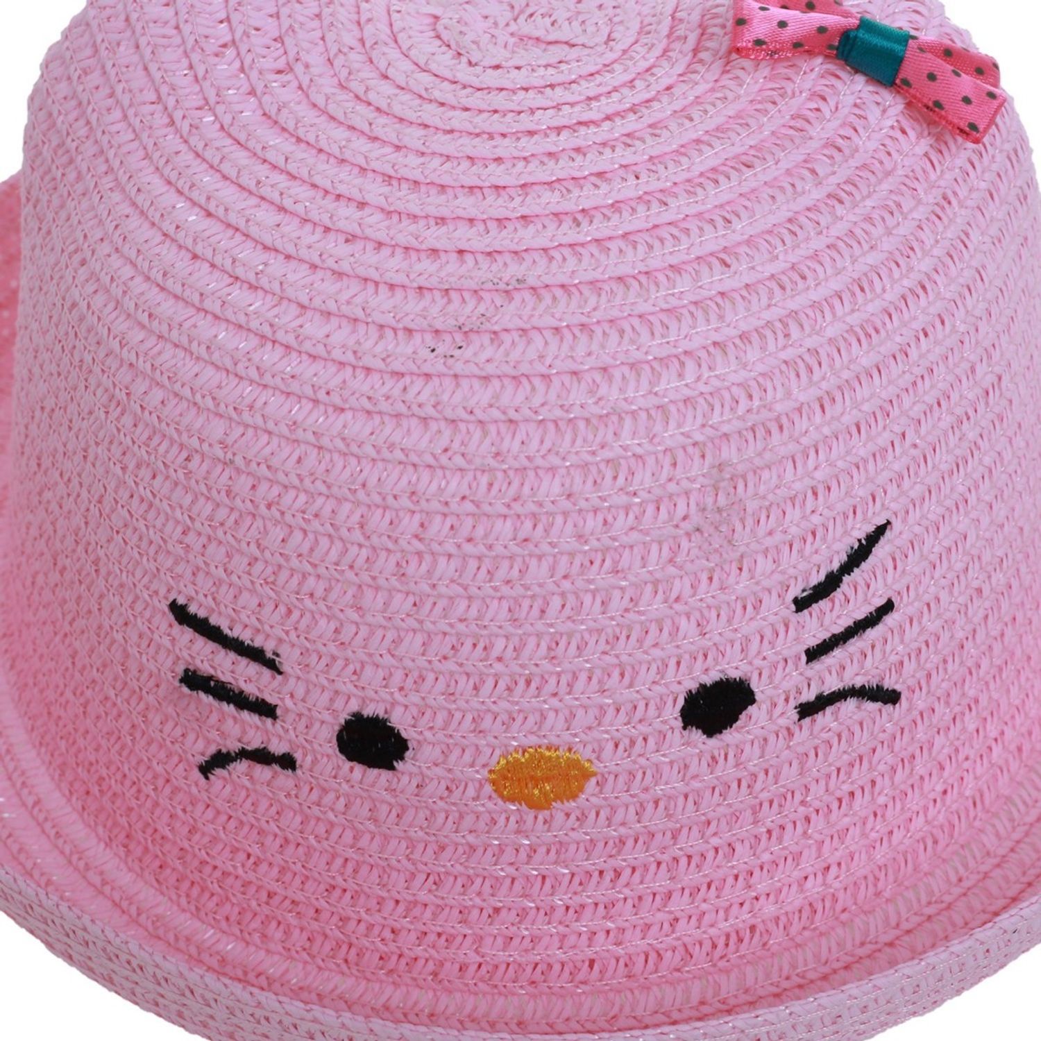 Palarie kitty pentru fete, PAMI, PFT-1221-189, 52 cm Roz fotografia produsului View 4 L