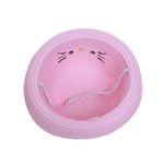 Palarie kitty pentru fete, PAMI, PFT-1221-189, 52 cm Roz fotografia produsului View 5 S