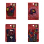 Set 4 martisoare brose handmade, PAMI, MVU-16 fotografia produsului