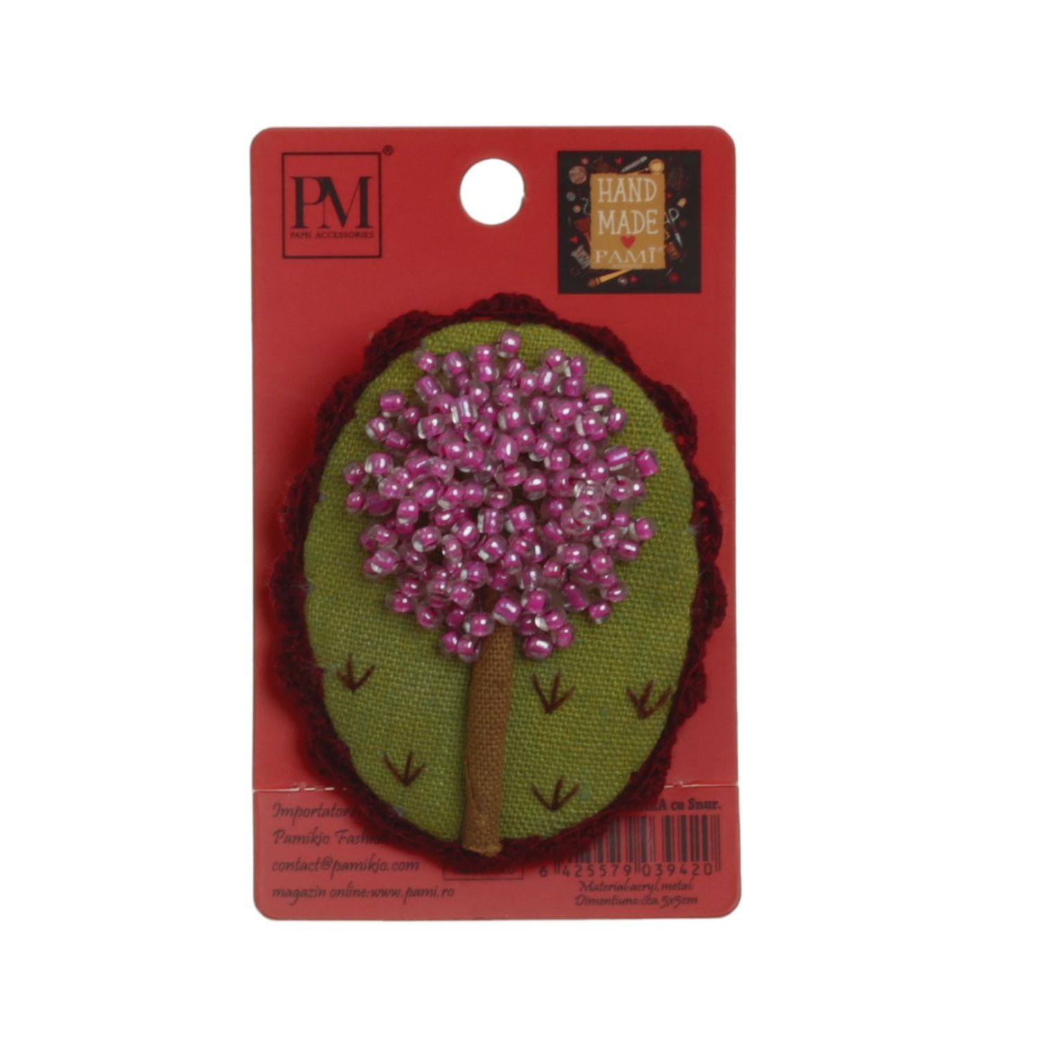 Set 4 martisoare brose handmade, PAMI, MVU-15 fotografia produsului View 5 L