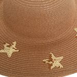Palarie de plaja pentru dama, PAMI, PD-1221-264, 57 cm Camel fotografia produsului View 4 S