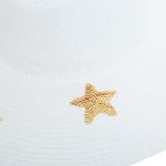 Palarie de plaja pentru dama, PAMI, PD-1221-264, 57 cm Alb fotografia produsului View 3 S