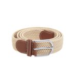 Curea elastica pentru barbati, PAMI, CRB-0522-77-Crem, 3.5x115 cm fotografia produsului