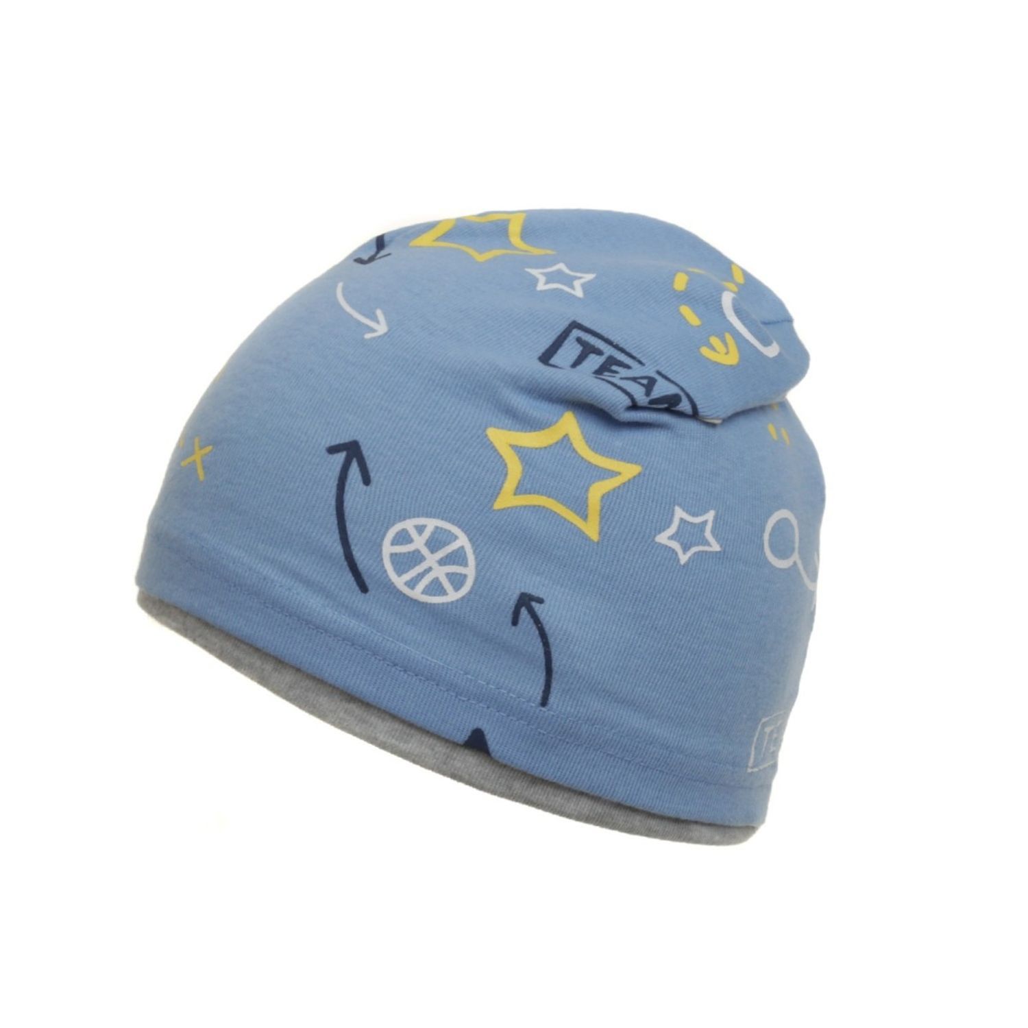 Caciula pentru baieti, PAMI,CCB-0922-35-Bleu, 52 cm fotografia produsului View 2 L