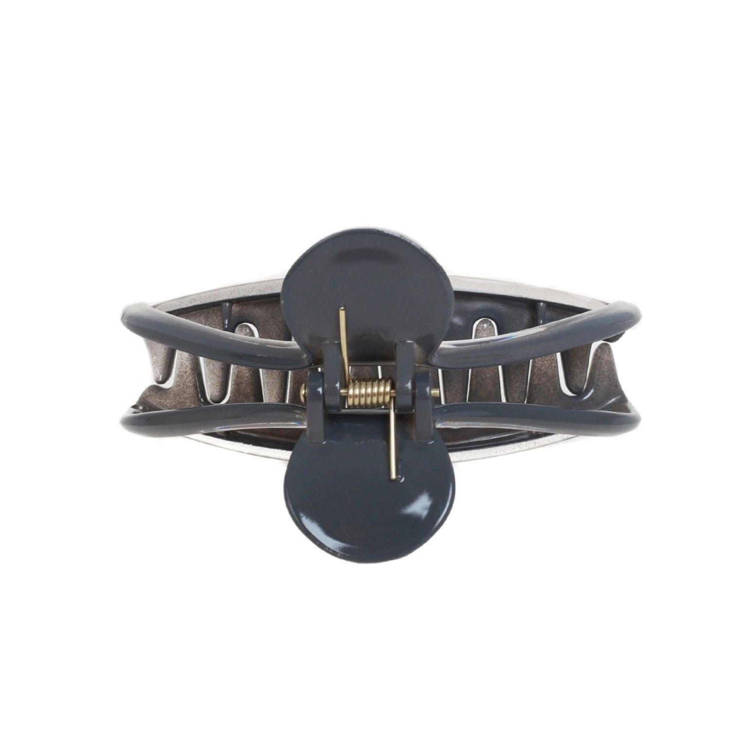 Cleste de par Dama plastic PAMI, 9cm, AP-D621-447 Gri fotografia produsului View 3 L