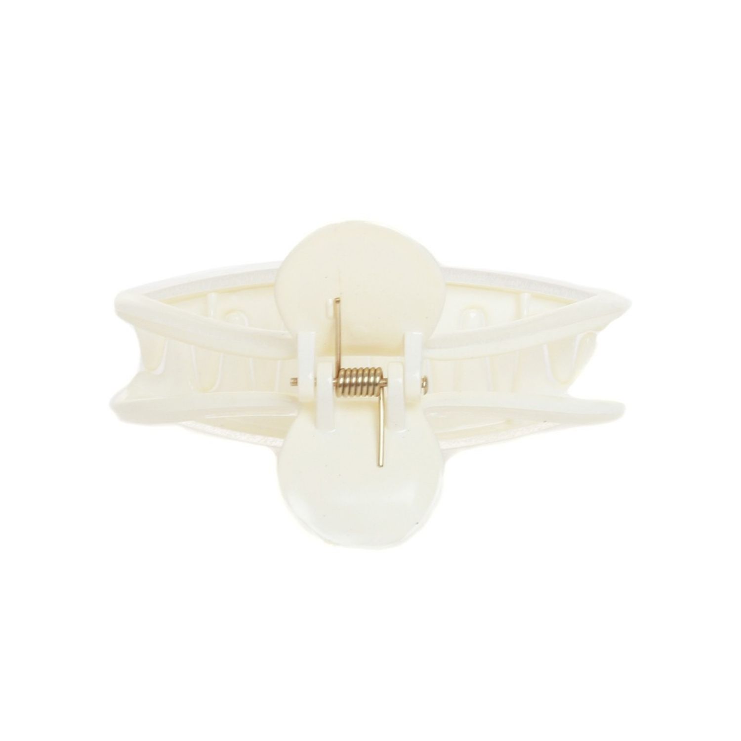 Cleste de par Dama plastic PAMI, 9cm, AP-D621-447 Alb fotografia produsului View 3 L