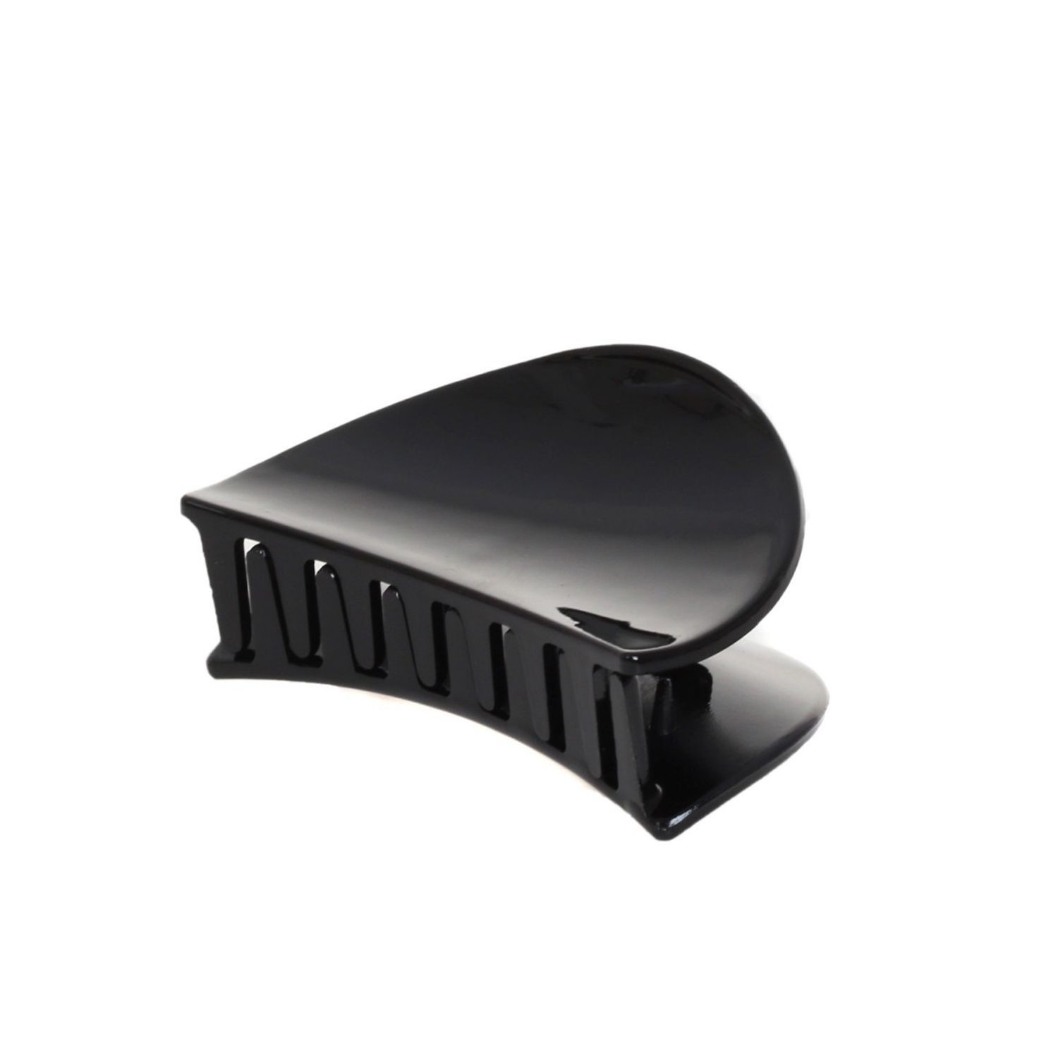 Cleste de par Dama plastic PAMI, 7cm, AP-D621-446 Negru fotografia produsului