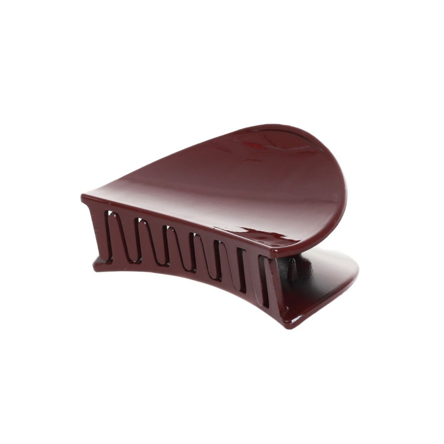 Cleste de par Dama plastic PAMI, 7cm, AP-D621-446 Grena fotografia produsului