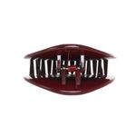 Cleste de par Dama plastic PAMI, 7cm, AP-D621-446 Grena fotografia produsului View 3 S