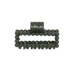 Cleste de par Dama plastic PAMI, 7cm, AP-D621-443 Verde fotografia produsului View 3 S