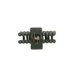 Cleste de par Dama plastic PAMI, 7cm, AP-D621-443 Verde fotografia produsului View 4 S