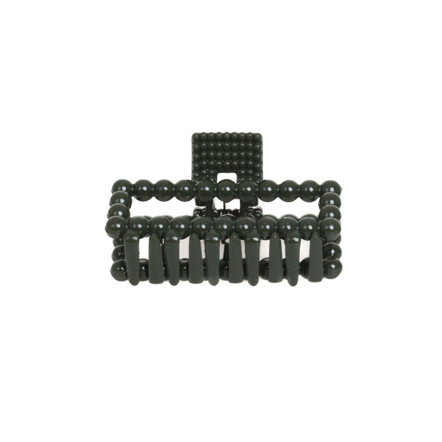 Cleste de par Dama plastic PAMI, 7cm, AP-D621-443 Verde fotografia produsului View 2 L