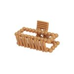 Cleste de par Dama plastic PAMI, 7cm, AP-D621-443 Galben fotografia produsului