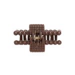 Cleste de par Dama plastic PAMI, 7cm, AP-D621-443 Maro fotografia produsului View 3 S