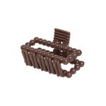 Cleste de par Dama plastic PAMI, 7cm, AP-D621-443 Maro fotografia produsului