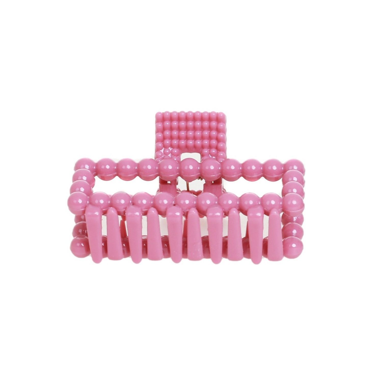 Cleste de par Dama plastic PAMI, 7cm, AP-D621-443 Roz fotografia produsului View 2 L
