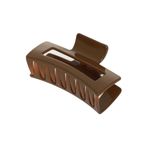 Cleste de par Dama plastic PAMI, 10cm, AP-D621-442 Maro fotografia produsului
