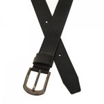 Curea din piele pentru barbati, PAMI,CRB-0922-171-Negru, 110 cm fotografia produsului View 2 S