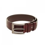Curea din piele pentru barbati, PAMI,CRB-0922-156-Grena, 100 cm fotografia produsului