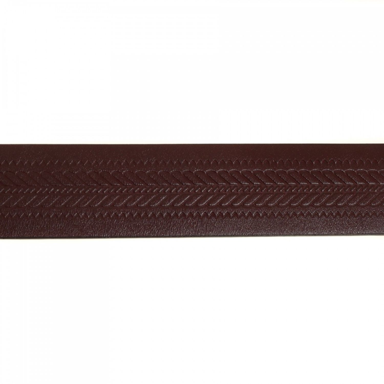 Curea din piele pentru barbati, PAMI,CRB-0922-156-Grena, 100 cm fotografia produsului View 5 L