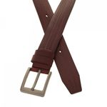 Curea din piele pentru barbati, PAMI,CRB-0922-156-Grena, 100 cm fotografia produsului View 2 S