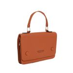 Poseta mini dama PAMI, PD-1221-366, 19x13x5cm Camel fotografia produsului View 2 S