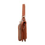 Poseta mini dama PAMI, PD-1221-366, 19x13x5cm Camel fotografia produsului View 3 S