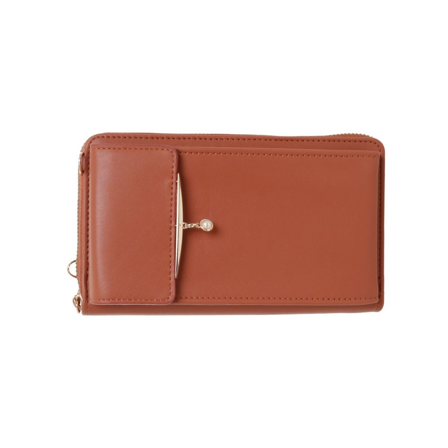 Poseta mini pentru telefon PAMI, PD-1221-379 Camel fotografia produsului
