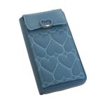 Poseta mini pentru telefon PAMI, PD-1221-378 Bleu fotografia produsului View 5 S
