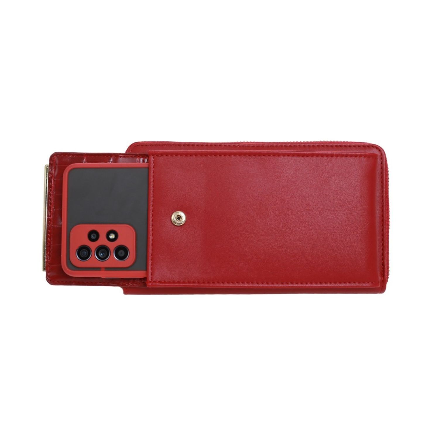Poseta mini pentru telefon PAMI, PD-1221-375 Rosu fotografia produsului View 3 L