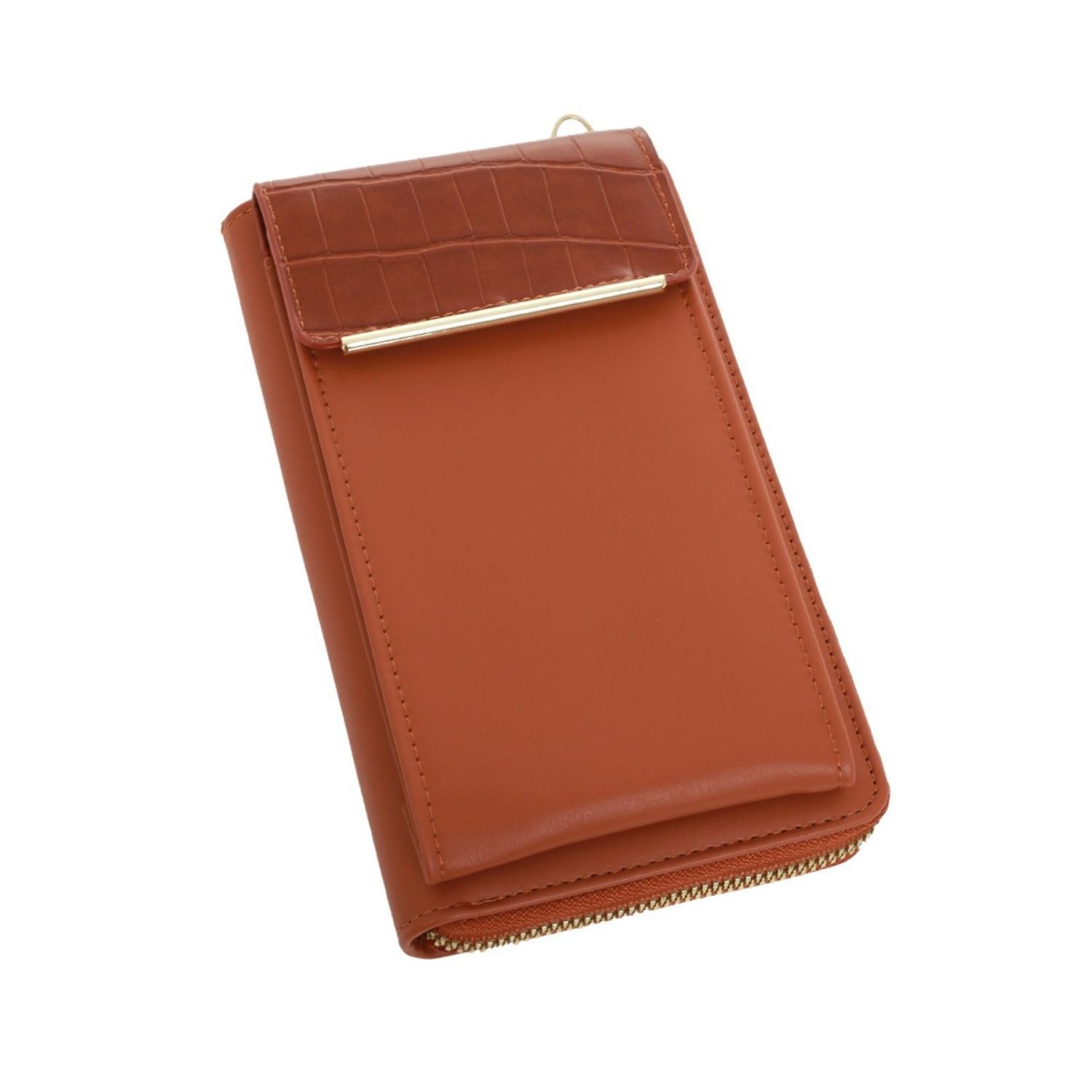 Poseta mini pentru telefon PAMI, PD-1221-375 Camel fotografia produsului View 5 L