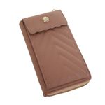 Poseta mini pentru telefon PAMI, PD-1221-376 Bej fotografia produsului View 3 S