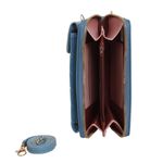 Poseta mini pentru telefon PAMI, PD-1221-376 Bleu fotografia produsului View 3 S