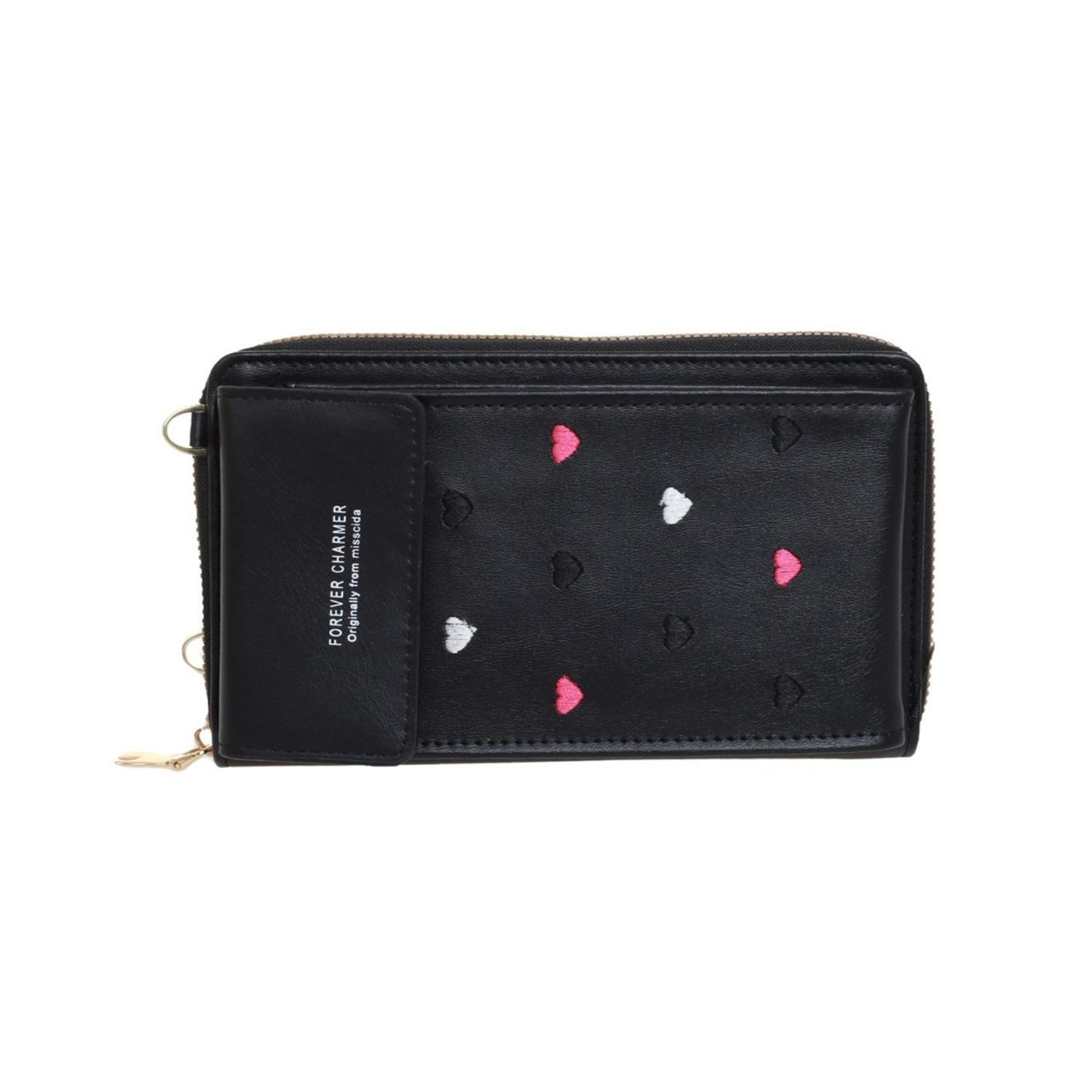 Poseta mini pentru  telefon PAMI, PD-1221-373 Negru fotografia produsului