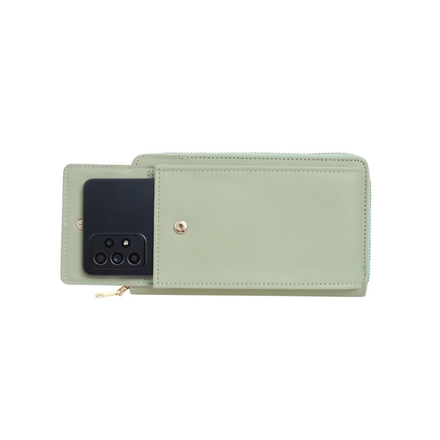 Poseta mini pentru  telefon PAMI, PD-1221-372 Verde fotografia produsului View 3 L