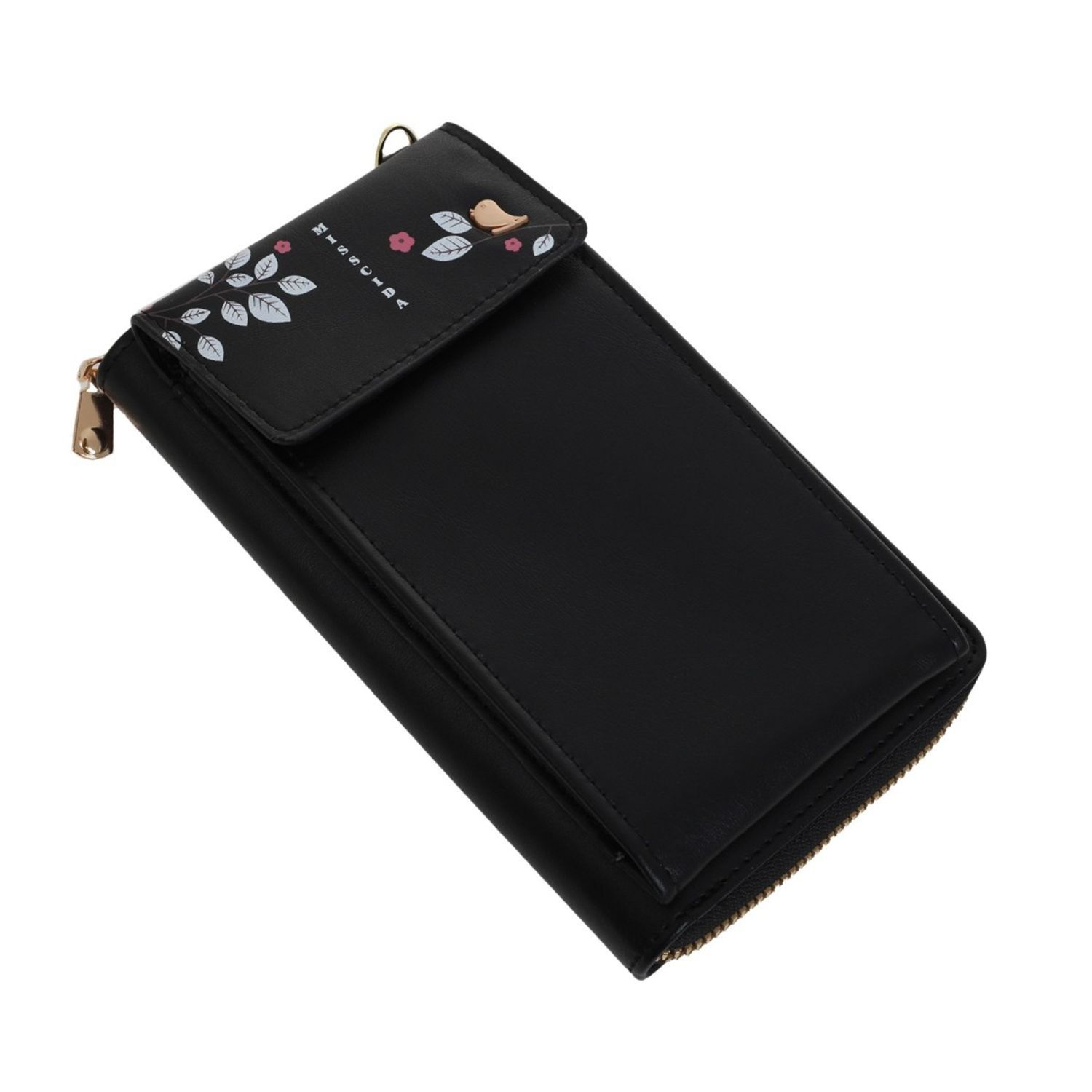 Poseta mini pentru  telefon PAMI, PD-1221-372 Negru fotografia produsului View 5 L