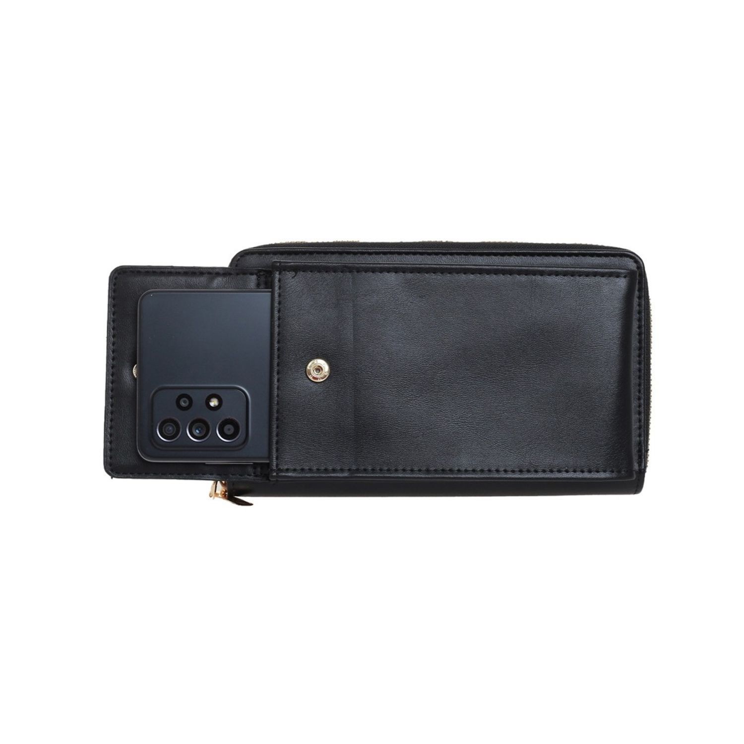 Poseta mini pentru  telefon PAMI, PD-1221-372 Negru fotografia produsului View 3 L