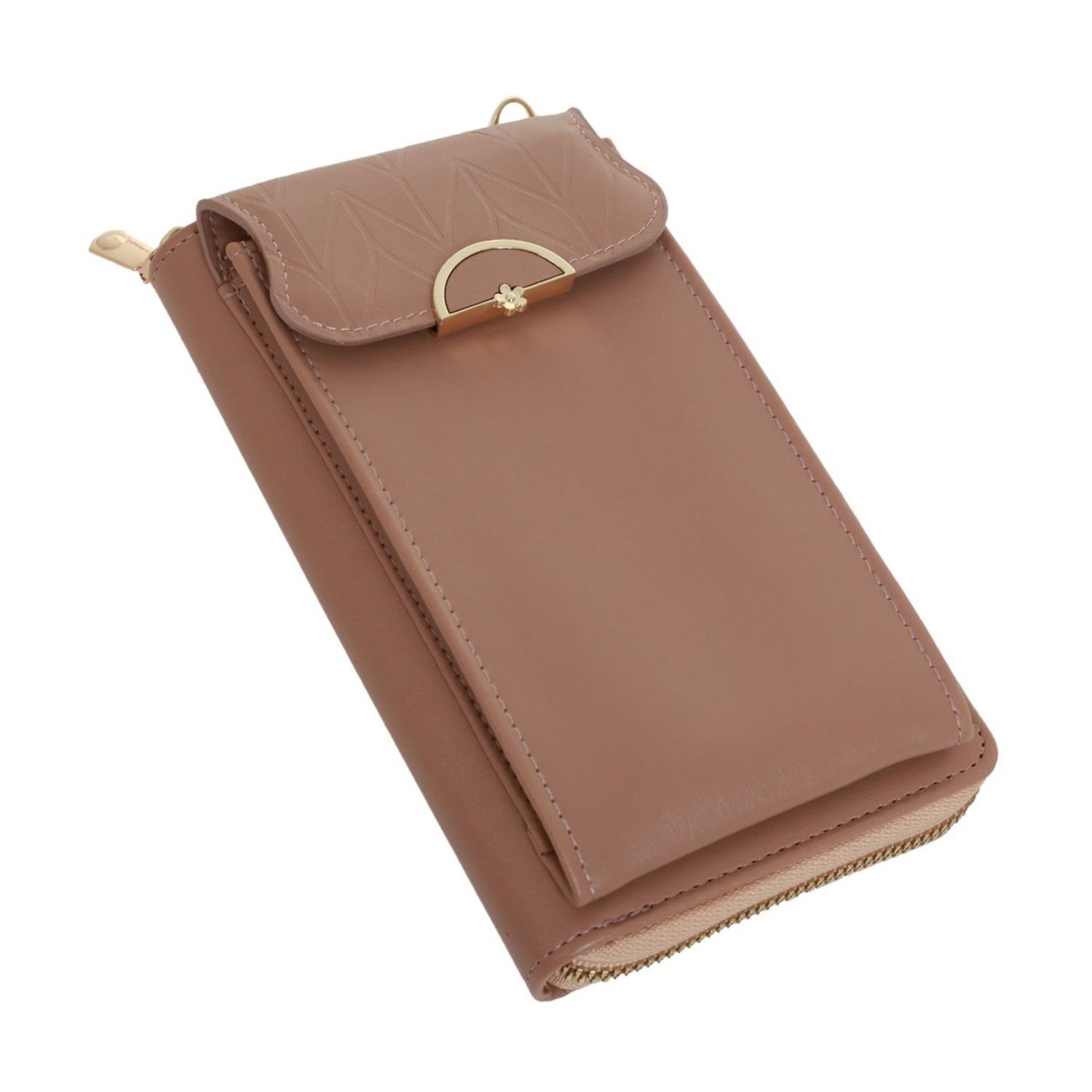 Poseta mini pentru  telefon PAMI, PD-1221-371 Bej fotografia produsului View 4 L