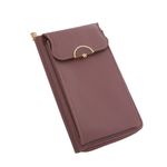 Poseta mini pentru  telefon PAMI, PD-1221-371 Lila fotografia produsului View 3 S