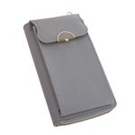 Poseta mini pentru  telefon PAMI, PD-1221-371 Gri fotografia produsului View 3 S