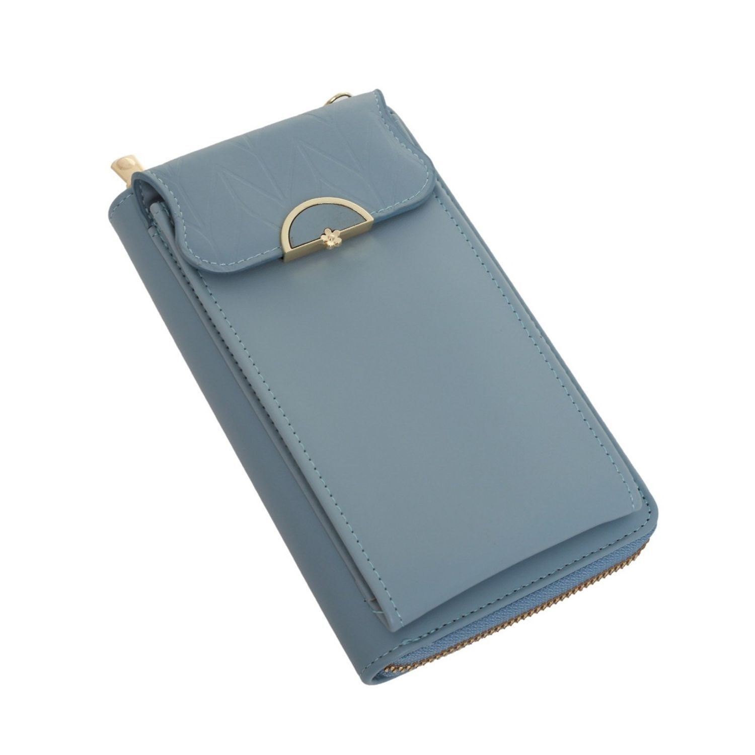 Poseta mini pentru  telefon PAMI, PD-1221-371 Bleu fotografia produsului View 3 L