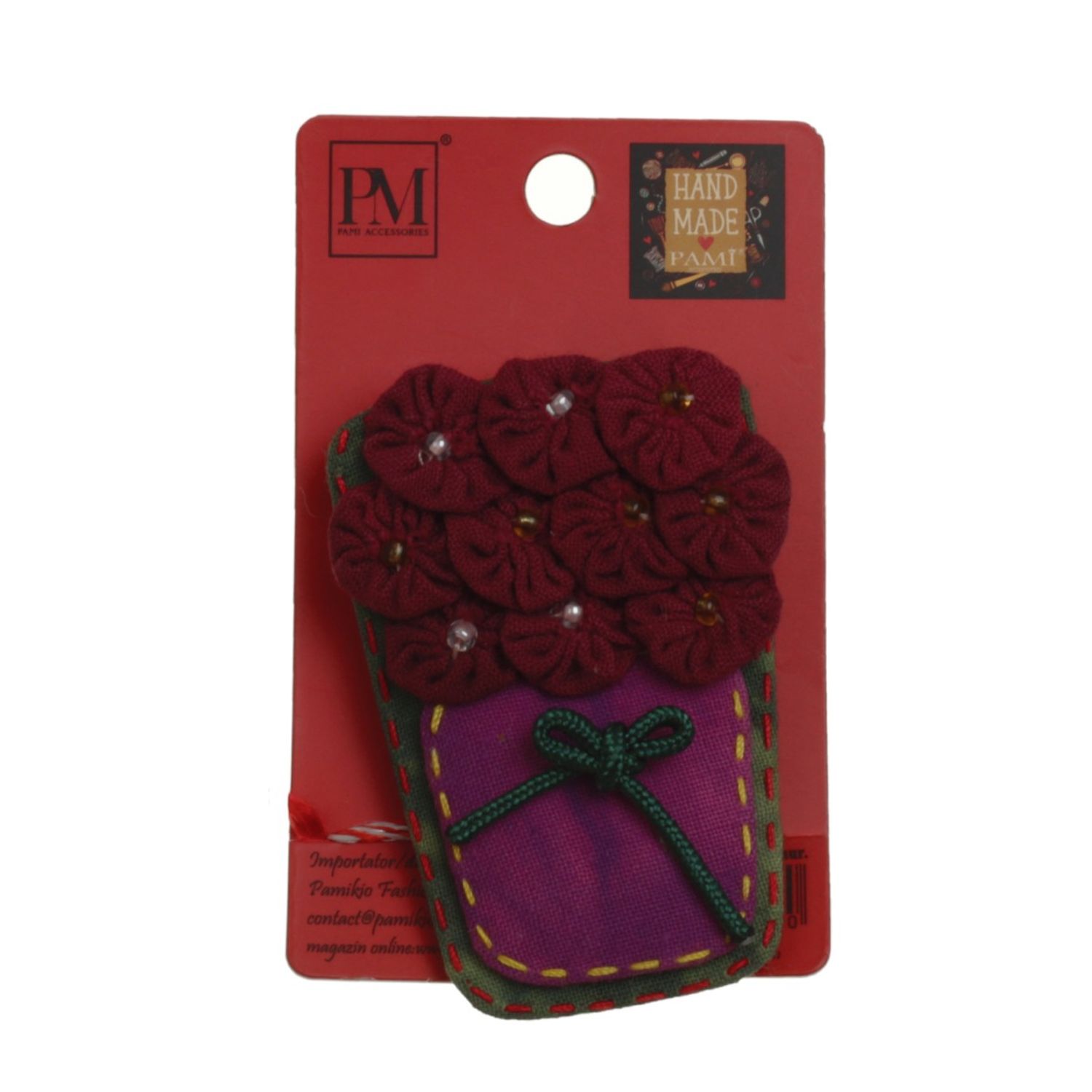 Set 4 martisoare brose handmade, PAMI,MVU-1 fotografia produsului View 5 L