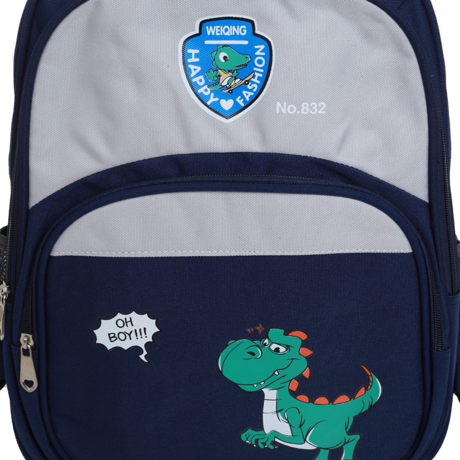 Rucsac happy PAMI, RC-1221-391 Gri fotografia produsului View 5 L