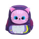 Rucsac cu tigru unisex PAMI, RC-1221-383 Mov fotografia produsului