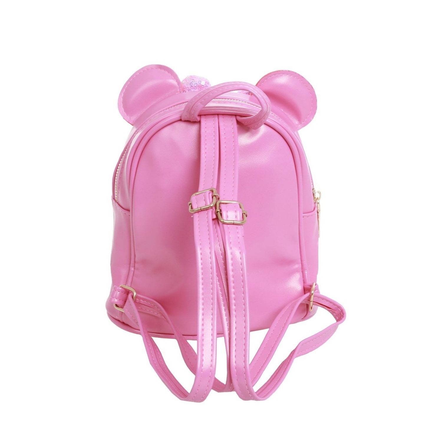 Rucsac mini fata PAMI, RC-1221-355 Ciclam fotografia produsului View 4 L