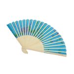 Evantai tip bambus cu model floral  PAMI, EV-1221-21 Bleu fotografia produsului View 4 S