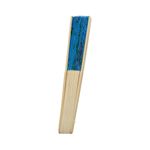Evantai tip bambus cu model floral  PAMI, EV-1221-21 Bleu fotografia produsului View 3 S